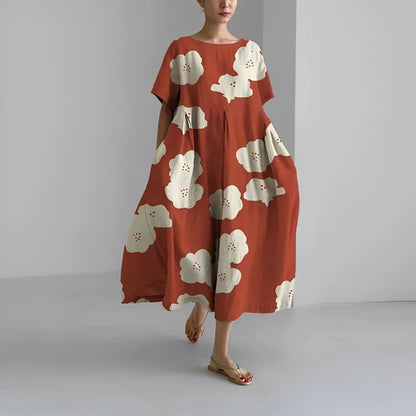 Adelia - Abito floreale boho