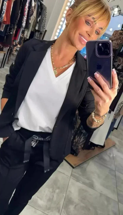 Ariane | Set di Blazer e Pantaloni Eleganti