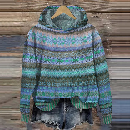 Lina | Maglione Etnico in maglia