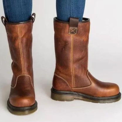 Hazel | Stivali di Invierno di Pelle Forradas