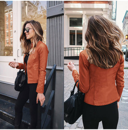Sophia - Giacca in pelle Italiana