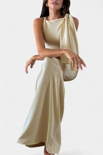 Hope Abito maxi Drapado di Monospalla