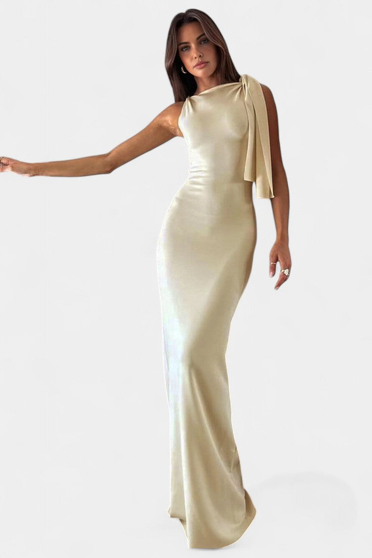 Hope Abito maxi Drapado di Monospalla