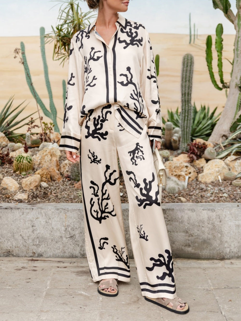 Emma | Set di Pijamas di Seta Elegante