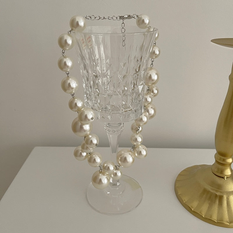Collana di perle delicate