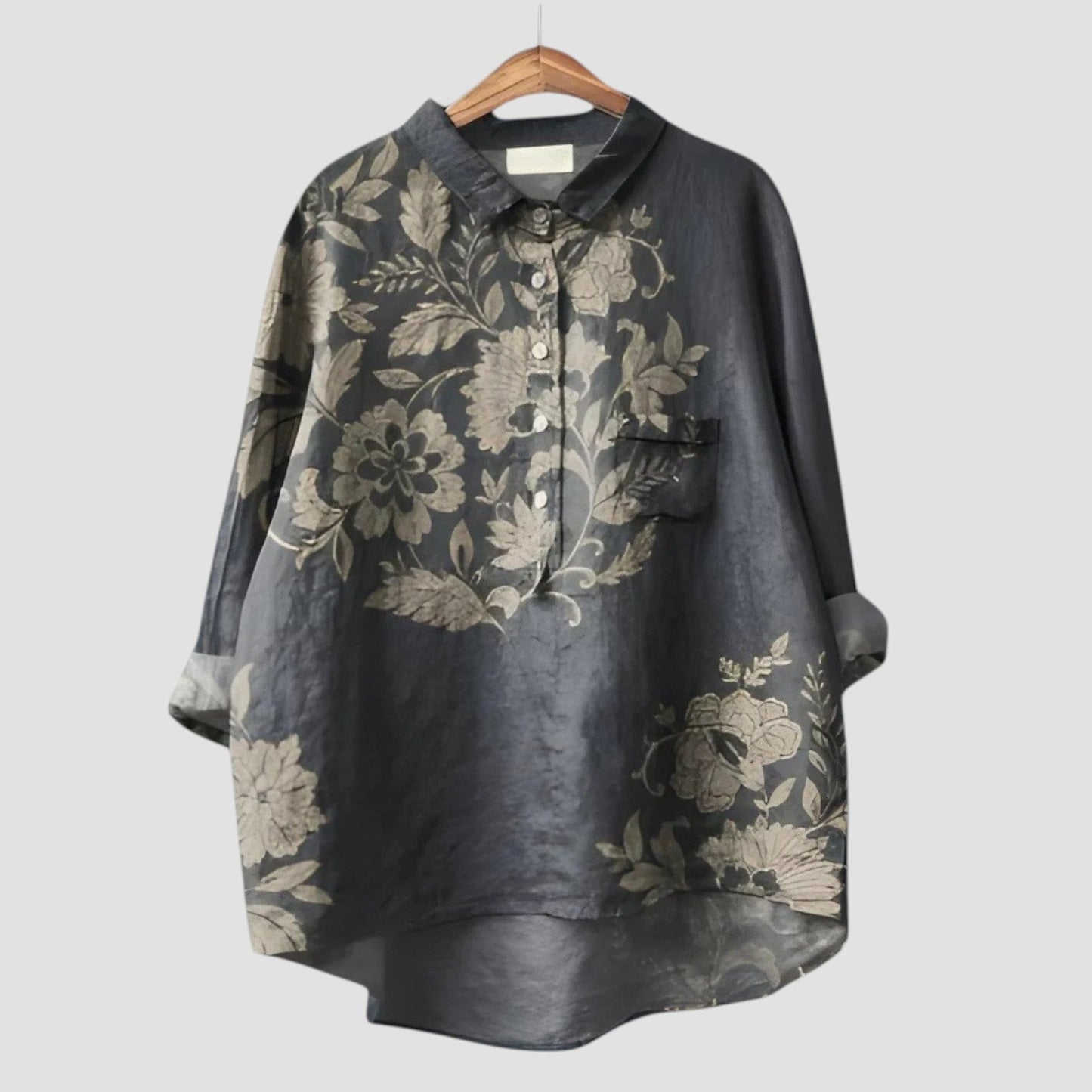 Liorra™ | 2025 – Blusa Oversize Floreale