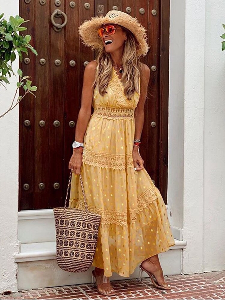Joanna | Abito Maxi Boho