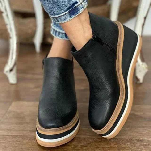 Stivali eleganti di Pelle Slim-Fit