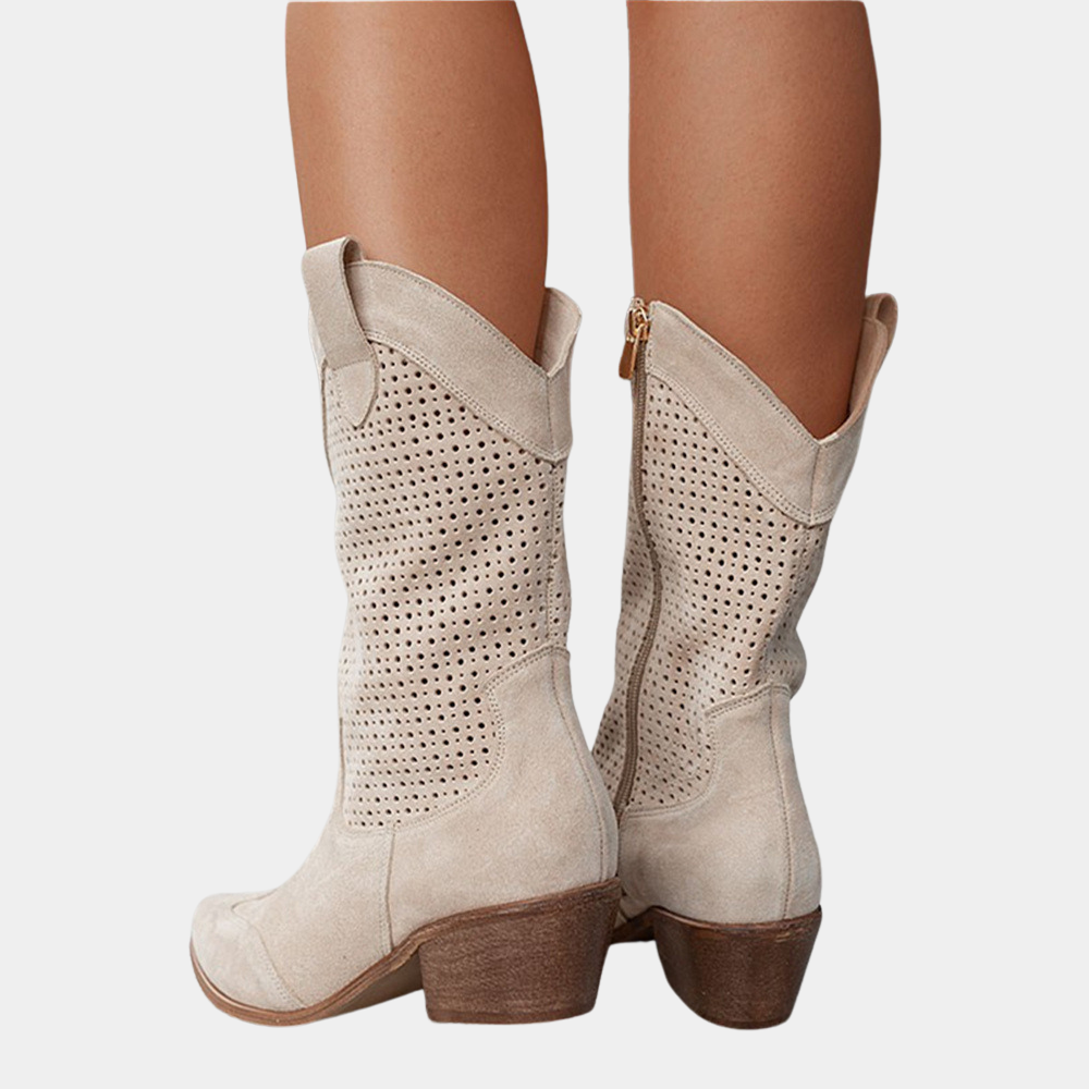 Rosie | Stivali di Pelle Stile Western