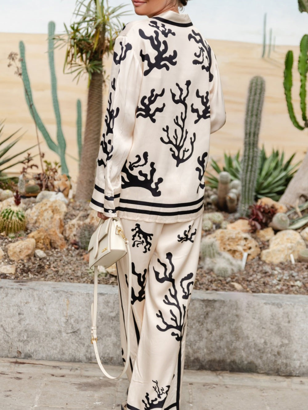 Emma | Set di Pijamas di Seta Elegante