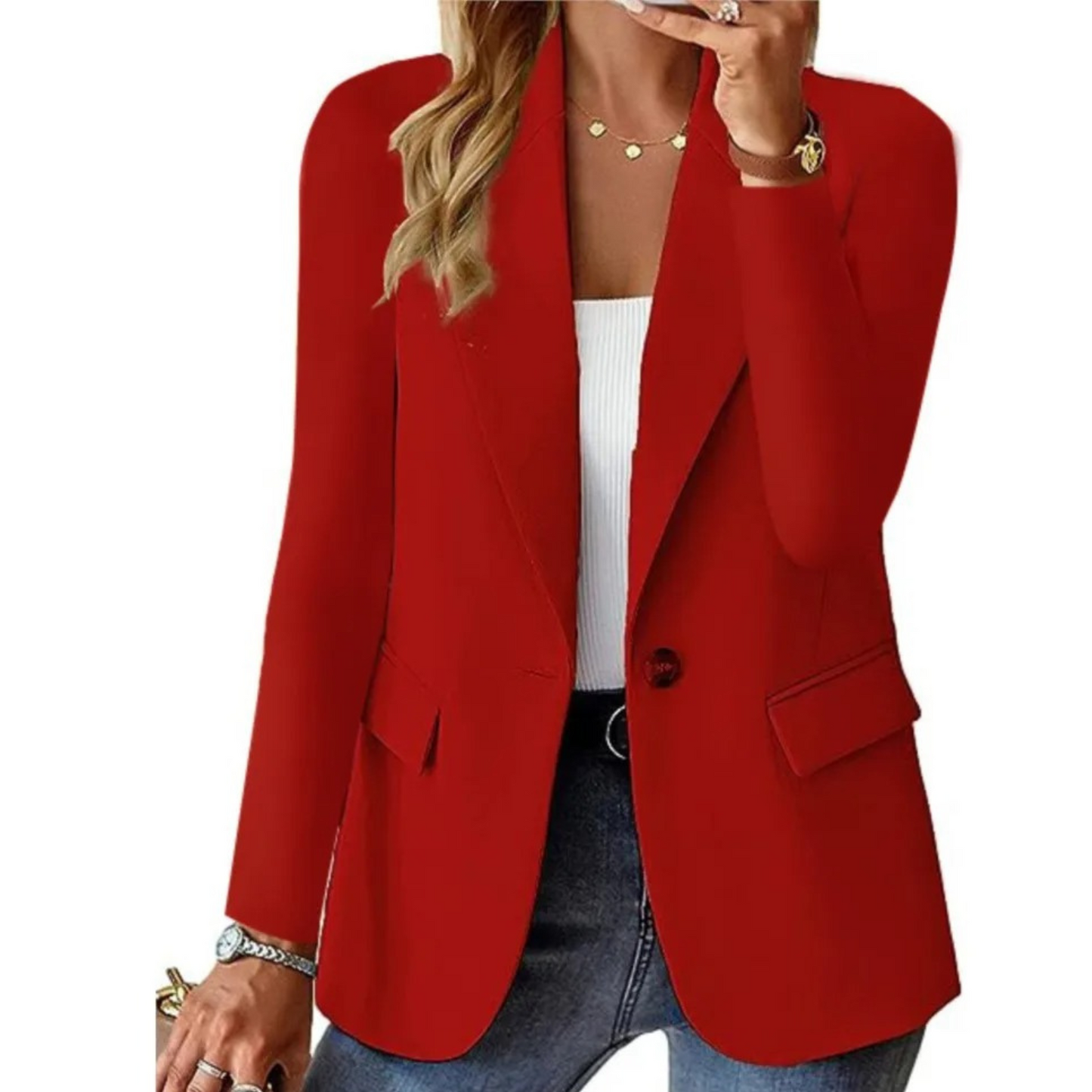 Vivienne | Blazer lungo sartoriale con maniche lunghe
