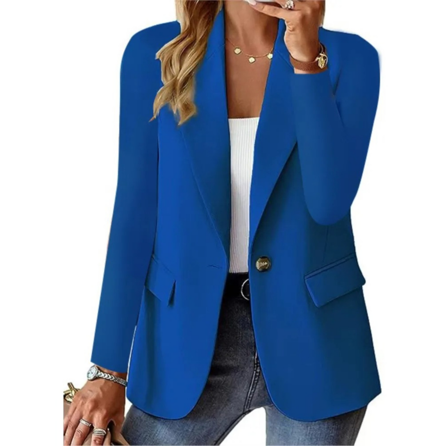Vivienne | Blazer lungo sartoriale con maniche lunghe