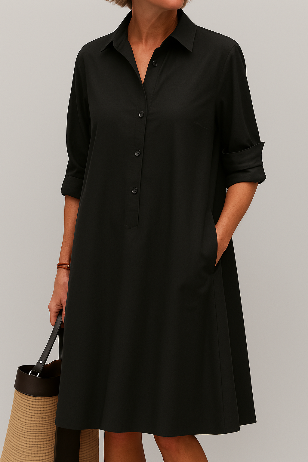 Elodie | Abito Camicia con bottoni