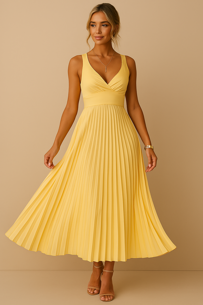 Oria - Abito Elegante con Pieghe