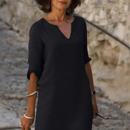Josette | Abito elegante con scollo a V