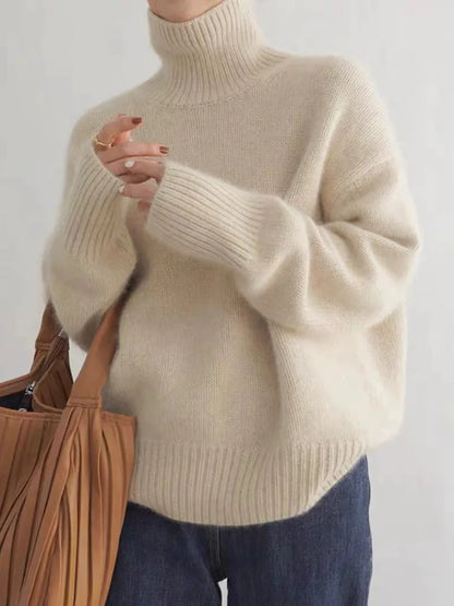 Marianne™ | Maglione a collo alto Luxe