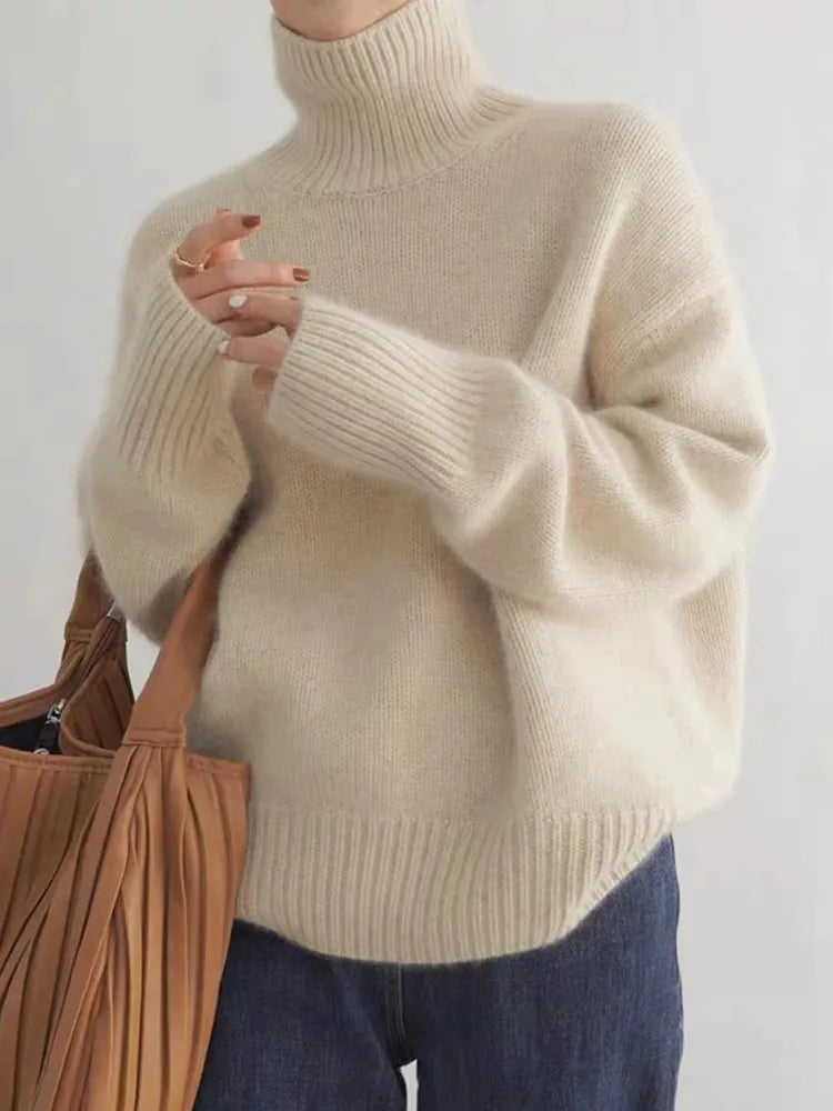 Marianne™ - Maglione a collo alto Luxe