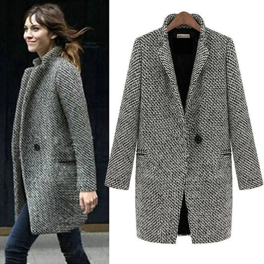 Evelyn - Cappotto chic in lana per l'inverno