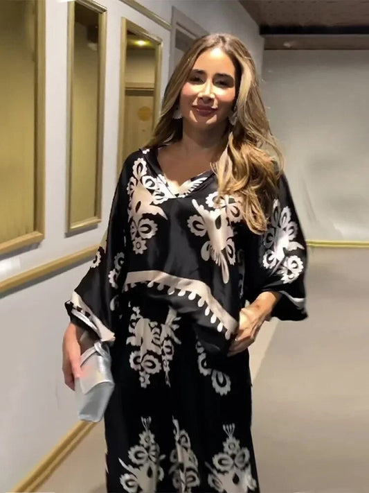 MILANI – SET DI PANTALONI CON IMPRESSIONE IRREGULAR