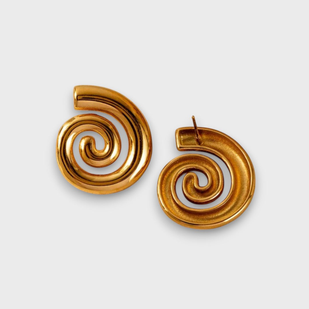 Jay – Orecchini a spirale dalla leggerezza moderna