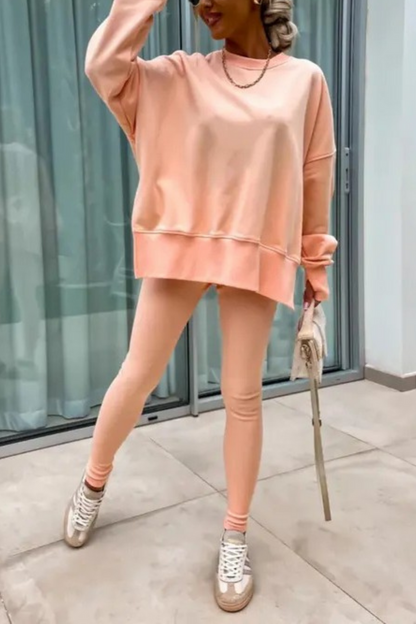 MADISON – SET DI FELPA OVERSIZED E LEGGINGS
