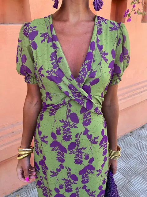 Charlotte | Bellissimo abito stampato da donna