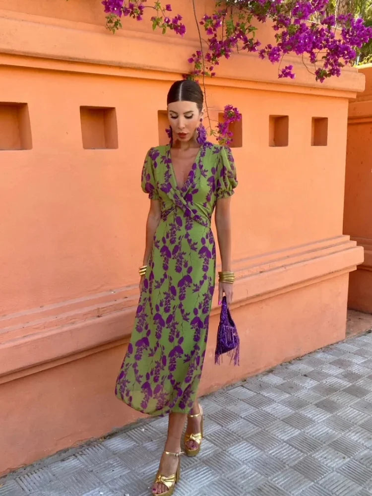 Charlotte | Bellissimo abito stampato da donna