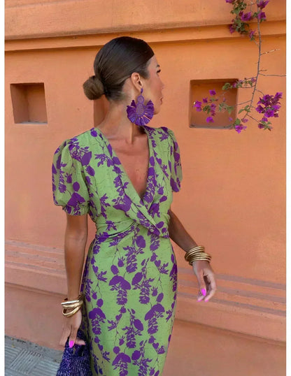 Charlotte | Bellissimo abito stampato da donna