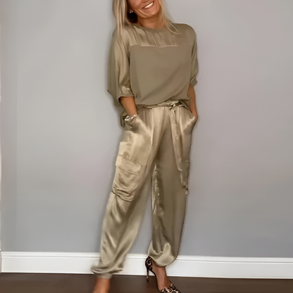 DAX – SET COMPLETO DI SETA PER UN CHIC CON NATURALEZZA