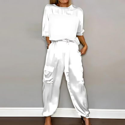 DAX – SET COMPLETO DI SETA PER UN CHIC CON NATURALEZZA