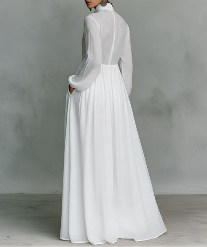 Cintia | Abito maxi minimalista
