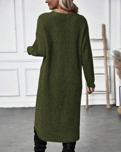 Grace | Abito maglione in maglia con effetto coprente sull'addome