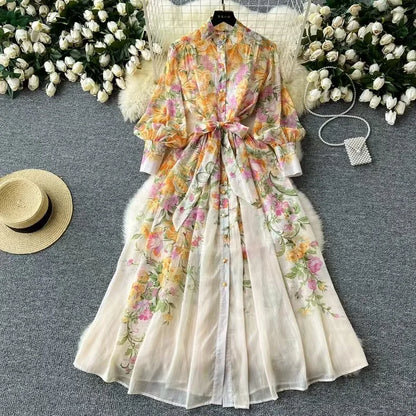 Lucy | Abito estivo Floreale Boho