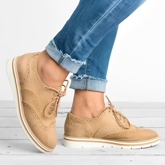Sloane - Scarpe Oxford con Lacci e Recorte
