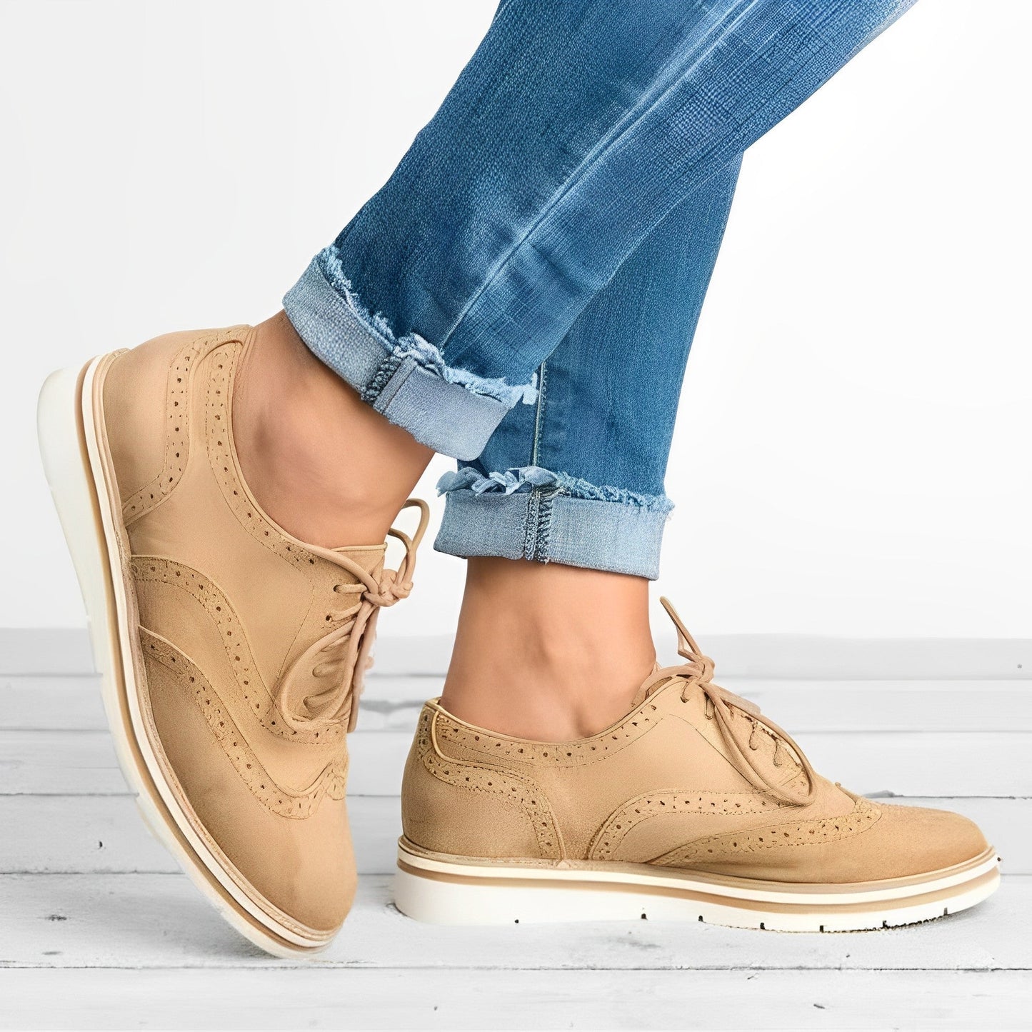 Sloane - Scarpe Oxford con Lacci e Corte