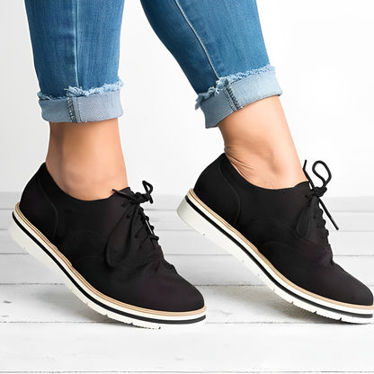Sloane - Scarpe Oxford con Lacci e Recorte
