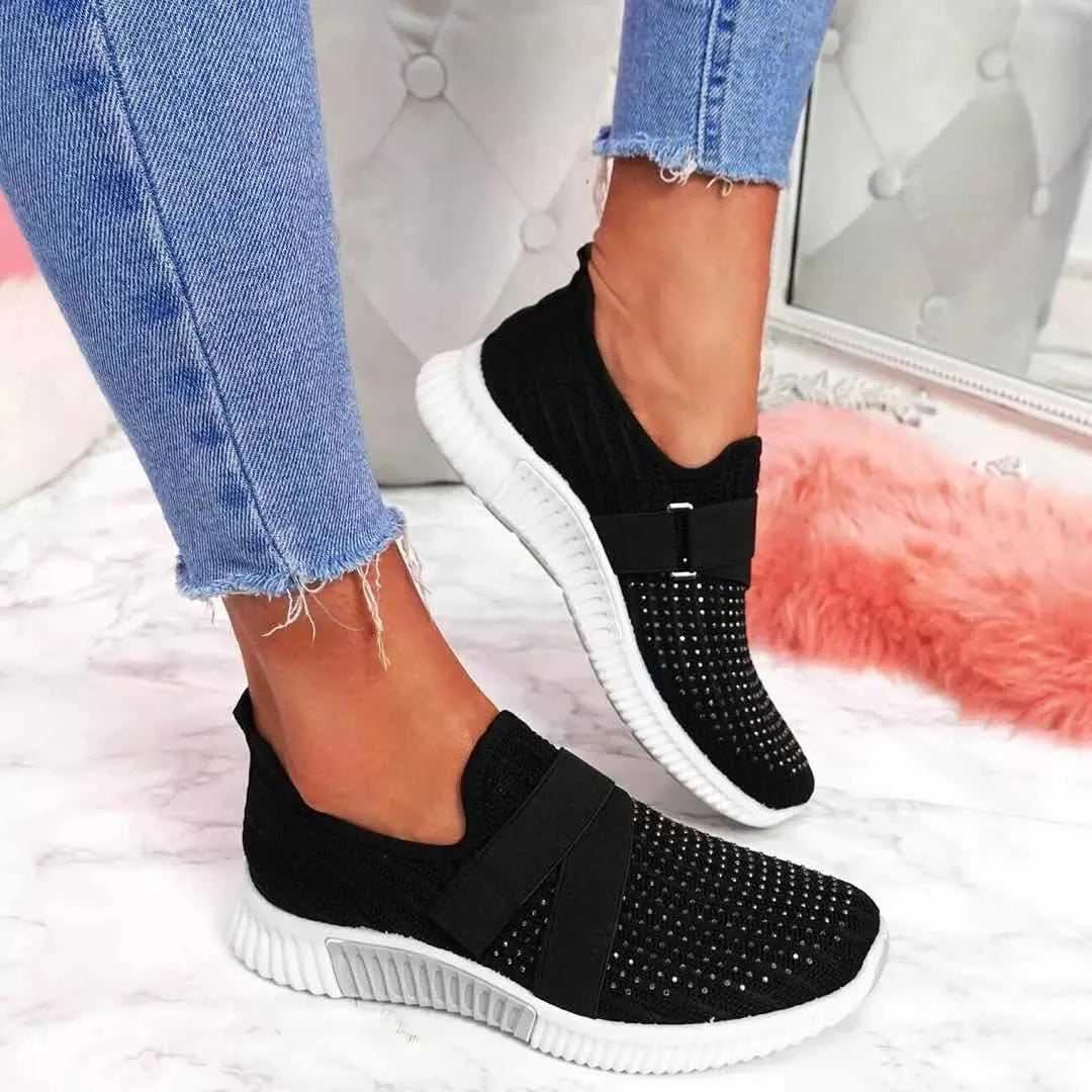 Vortex - Sneakers traspiranti con velcro e suola acolchada