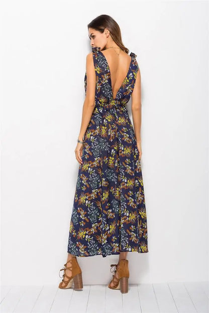 Lourie | Elegante Abito Maxi di Spiaggia