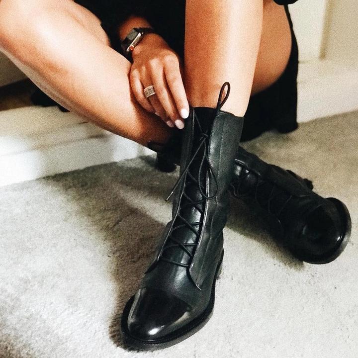 Isabella™ - Eleganti Stivali con Tacco in PU