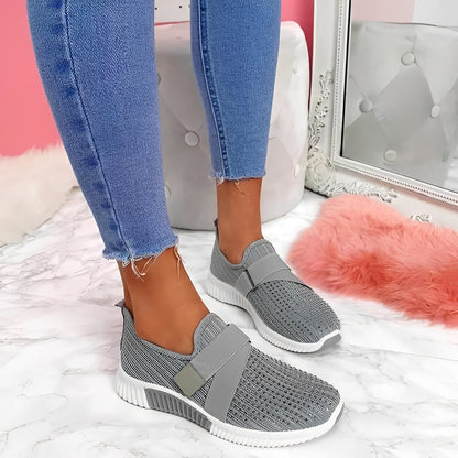 Christine - Scarpe bajos eleganti con cierre di velcro da donna