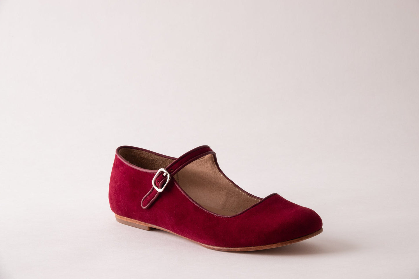 Elena – Mules Mary Jane in camoscio