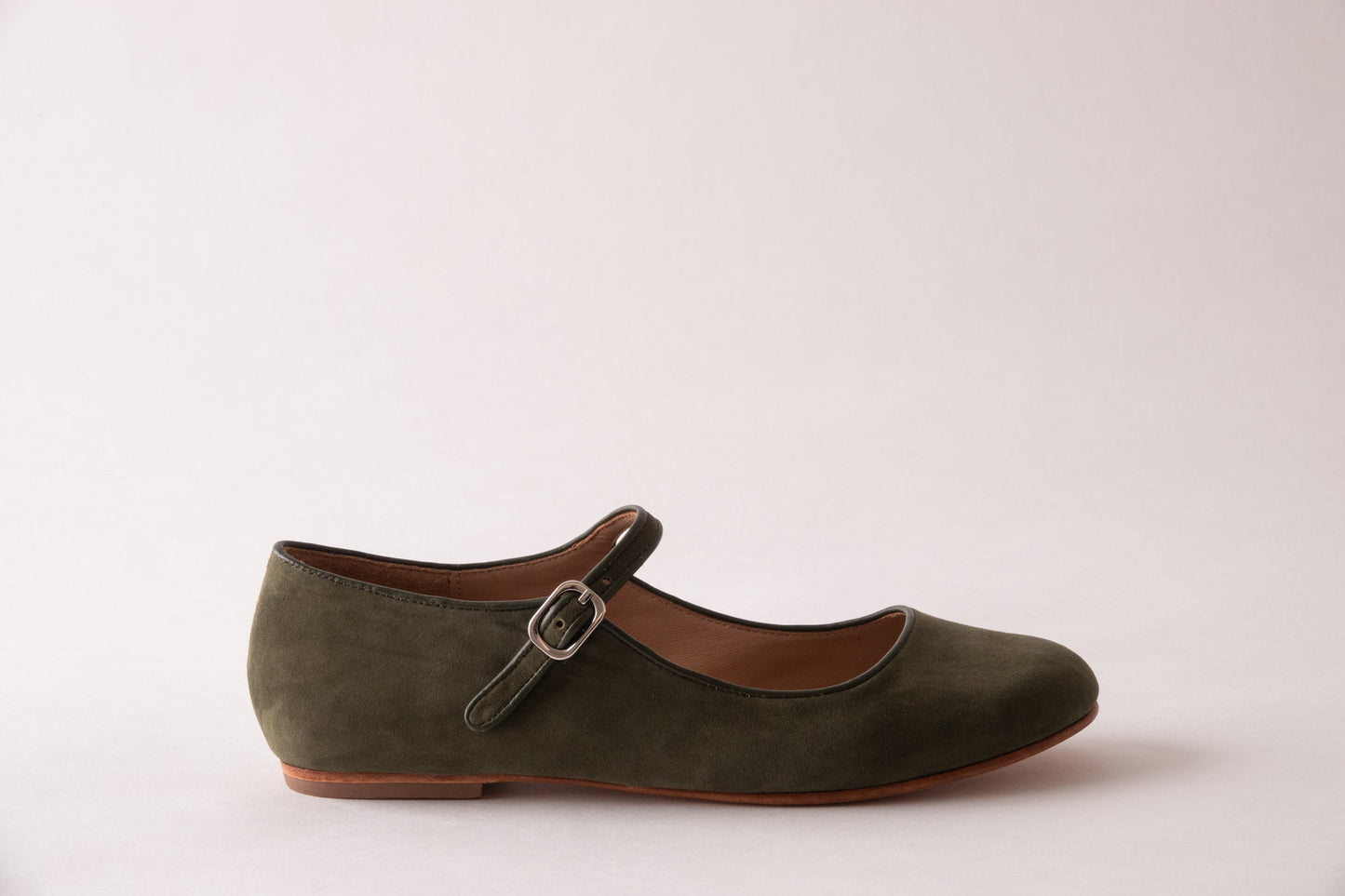 Elena – Mules Mary Jane in camoscio