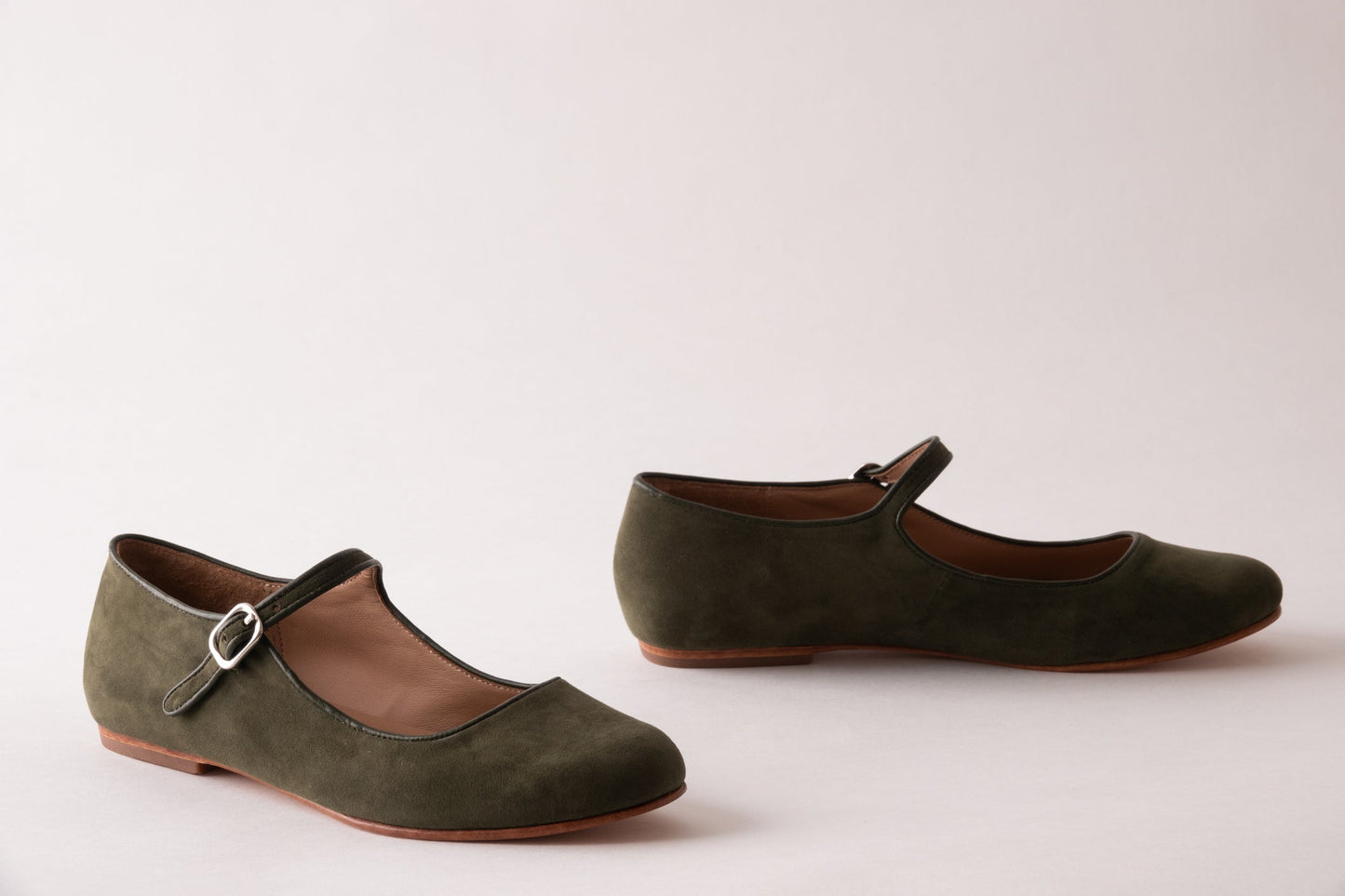 Giulia – Mules Mary Jane in camoscio