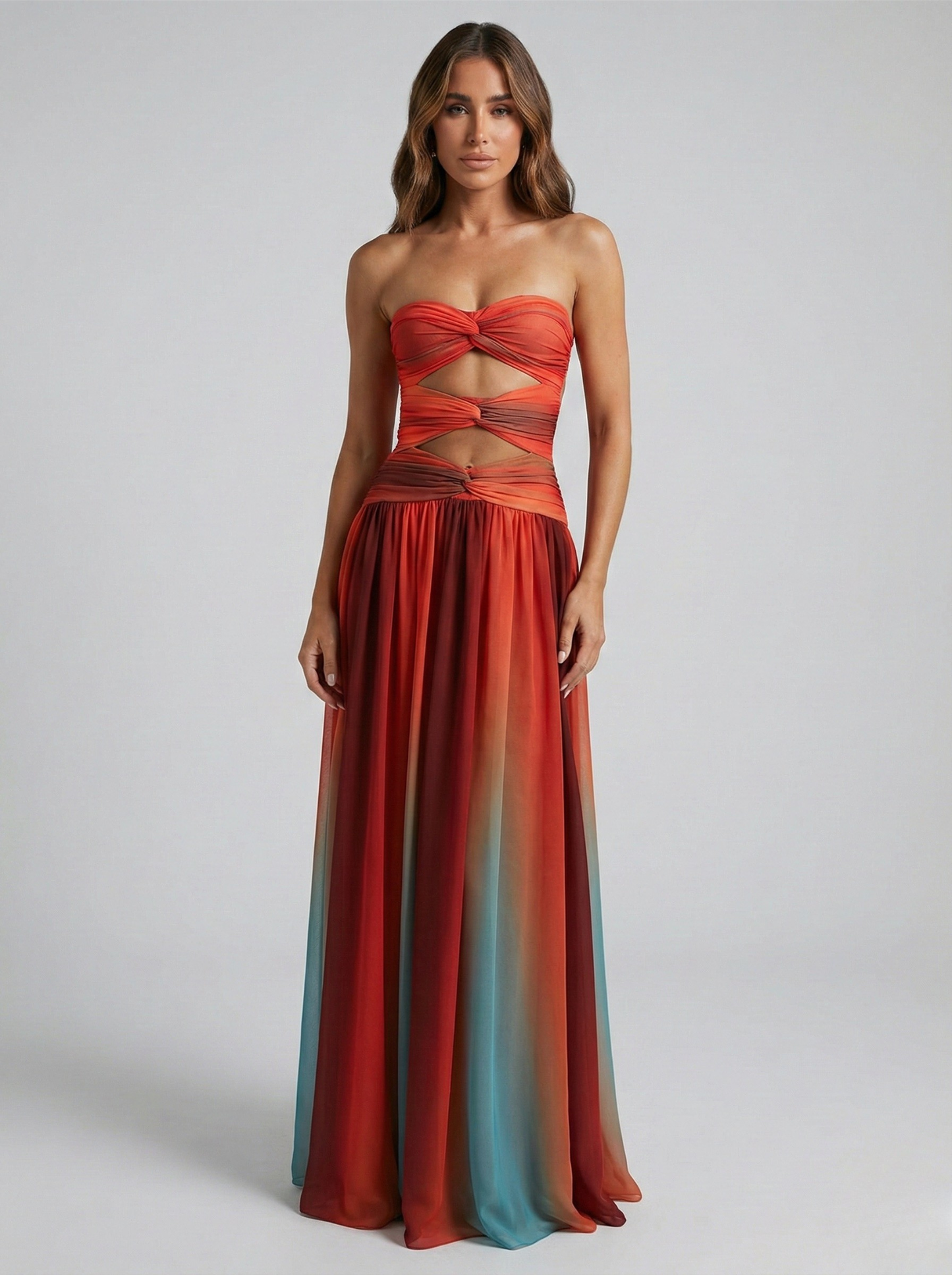 Abito maxi Traforato Fireheart di Luna