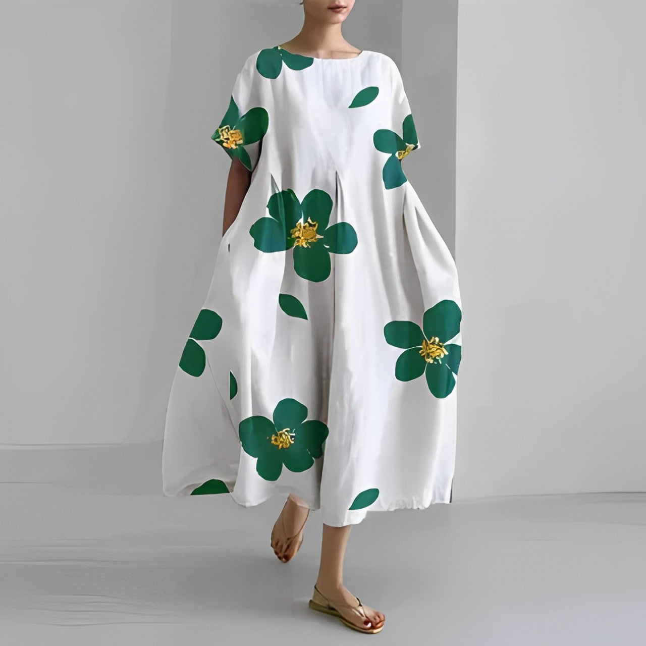 Adelia - Abito floreale boho