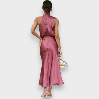Leonita - Abito elegante di tessuto premium