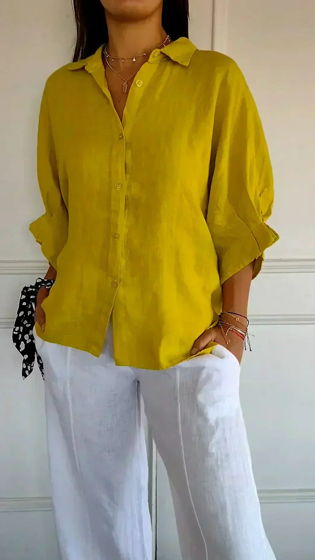 Bonnie – Camicia Button-Up Relaxed