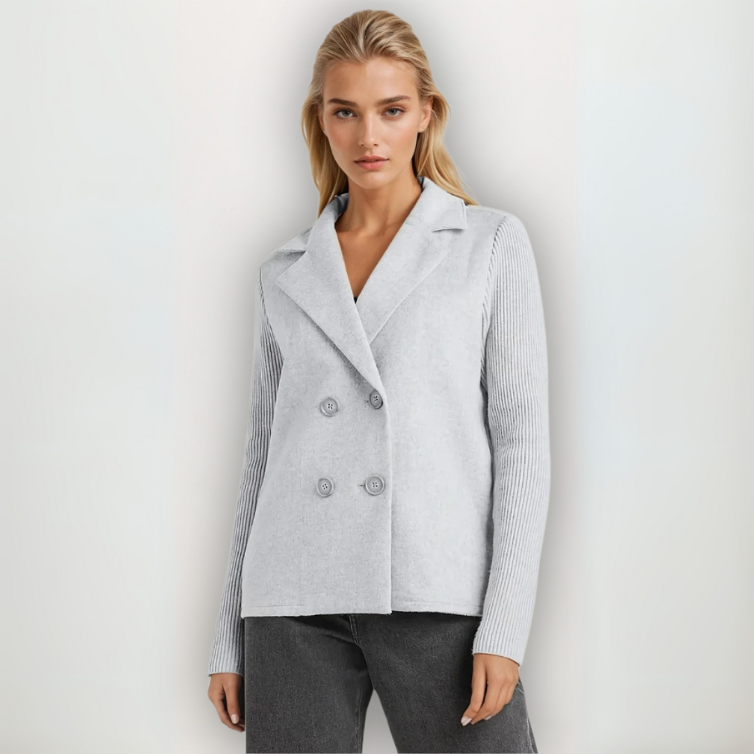 Helen™ | Cappotto Blazer in maglia