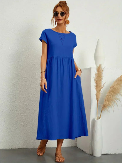 Gabrielle™ | Abito midi Fluido Elegante e Senza tempo