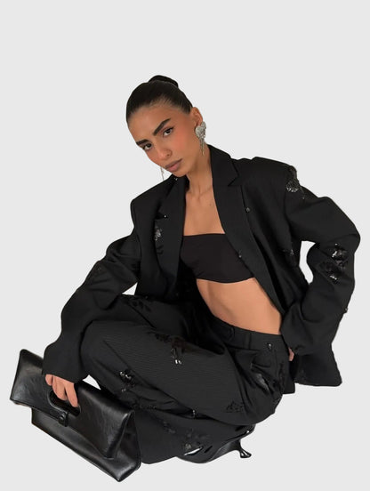 Valentina | Set di Blazer con Lentejuelas